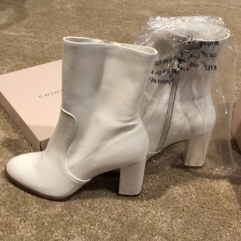 White boots
